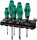 Torx®-TH (mit Bohrung)-Schraubendreher-Satz Wera 367/6 Rack Kraftform Plus, Torx® BO, 6-teilig