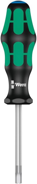 Innensechskant-Schraubendreher Wera 354 Kraftform Plus-Serie 300, Klinge rund, Hex-Plus, SW 6,0 x 80 mm