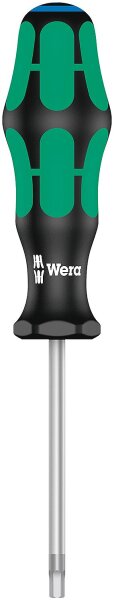 Innensechskant-Schraubendreher Wera 354 Kraftform Plus-Serie 300, Klinge rund, Hex-Plus, SW 4,0 x 75 mm