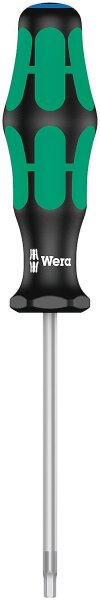 Innensechskant-Schraubendreher Wera 354 Kraftform Plus-Serie 300, Klinge rund, Hex-Plus, SW 3,0 x 75 mm