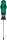 Torx®-TH (mit Bohrung) Schraubendreher Wera 3867 BO Kraftform Plus-Serie 300, Klinge rund, Black Point-Spitze, T20H x 100 mm
