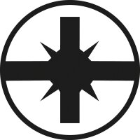 PlusMinus Pozidriv/Schlitz-Bit Wera 855/4 PZ/S mit...