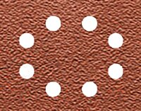 Schleifpapier DeWalt 8-fach gelocht K150 115x140mm VPE:...