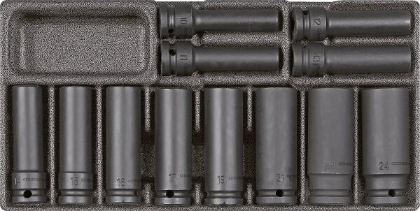 Satz Kraftschraubereinsatz GEDORE red 14-teilig 1/2"