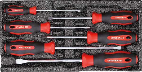 Schraubendrehersatz GEDORE red 6-teilig Schlitz/Phillips