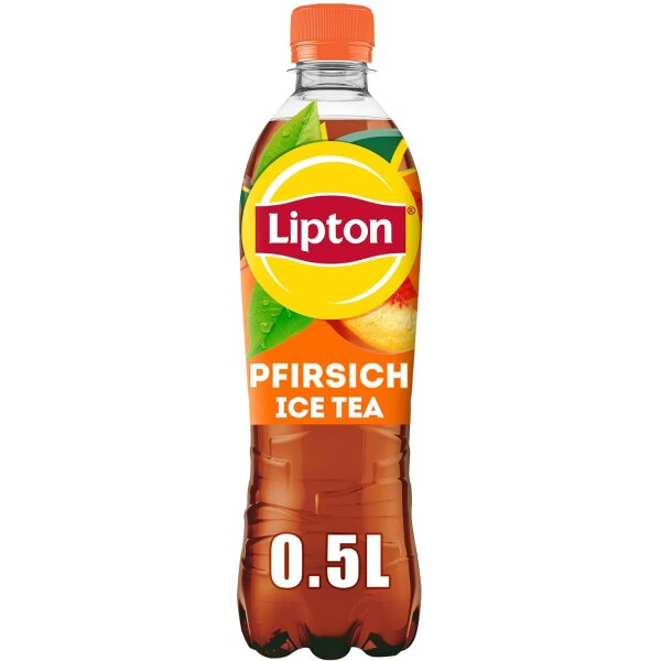LIPTON ICE TEA mit Pfirsich Geschmack (500 ml) EINWEG (inkl. Pfand)