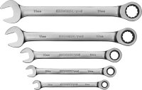 Ringratschenschlüsselsatz GEDORE red 5-teilig SW 8-19mm