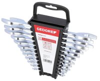 Doppelmaulschlüsselset GEDORE red 12-teilig, kurz SW 6-32mm