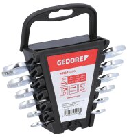 Doppelmaulschlüsselset GEDORE red 12-teilig, kurz SW 6-32mm