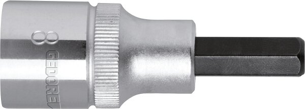 Schraubendrehereinsatz GEDORE red 1/2" Innen-6-kant SW=8mm L=55mm