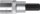 Schraubendrehereinsatz GEDORE red 1/2" Innen-6-kant SW=14mm L=55mm