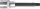 Schraubendrehereinsatz GEDORE red 1/2" Innen-6-kant SW=12mm L=100mm