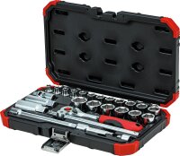 Steckschlüssel-Satz GEDORE red R59003026, 26-teilig 3/8"
