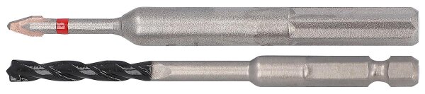 Fliesen-Betonbohrer Alpen, C-Protector, Anti-slip Schaft sechskantschaft d=5mm