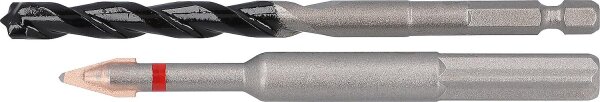 Fliesen-Betonbohrer Alpen, C-Protector, Anti-slip Schaft Sechskant d=8mm