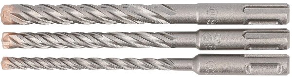 Hammerbohrer Alpen SDS-Plus Force X, 6-8-10x160 3-teilig