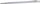 Reißnadel mit Hartmetalleinsatz und Befestigungsclip Schaft Dm 6mm L=145mm