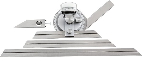 Winkelmesser mit 3 Schienen
