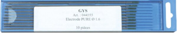 Wolfram-Elektroden (grün) VE=10 WIG ALU, 150 mm, D=2,4mm für WIG Schweißinverter