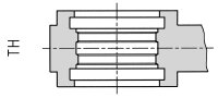 REMS Pressbacke-Mini TH16, Aufnahme für Rems...
