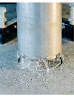 REMS Universal-Diamant-Kern- bohrkrone, UDKB 162x420xUNC 1 1/4, Anzahl Segmente 12