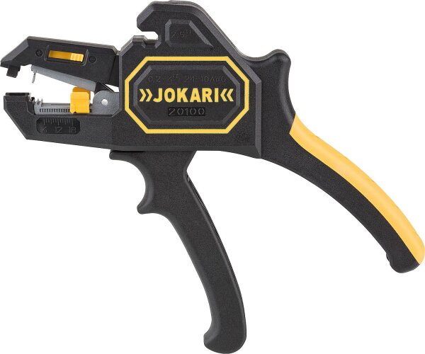 Autom. Abisolierzange mit Soft Griff für Drähte v. 0,2 - 6,0 mm²