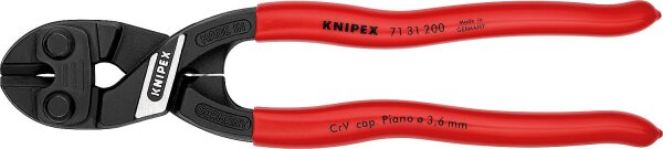 CoBolt Kompaktbolzenschneider KNIPEX L: 200mm mit Schneidenaussparrung
