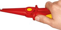 Flachrundzange KNIPEX aus Kunststoff isoliert bis 1000V
