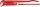 S-Maul Rohrzange KNIPEX rot pulverbeschichtet, L: 540mm