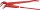 S-Maul Rohrzange KNIPEX rot pulverbeschichtet, L: 540mm