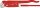 S-Maul Rohrzange KNIPEX rot pulverbeschichtet, L: 245mm