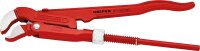 S-Maul Rohrzange KNIPEX rot pulverbeschichtet, L: 320mm