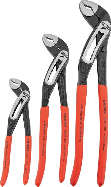 Wasserpumpenzangen-Satz KNIPEX Alligator 3-teilig
