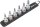 Steckschlüsselsatz WERA Belt 1/2", Innensechskant SW 4-10 mit Haltefunktion
