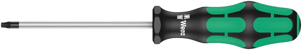 Torx®-Schraubendreher Wera 367 Kraftform Plus-Serie 300, Klinge rund, Black Point-Spitze, T8 x 60 mm