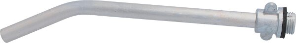 Düsenrohr zu Universalpumpe 10 mm, gebogen 140 mm lang