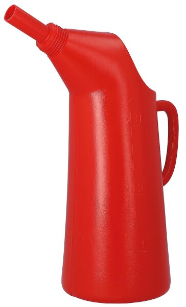 Messbecher aus Polyethylen 3000 ml mit festem Auslauf          (W41)