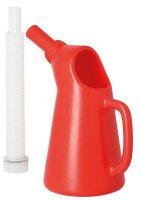 Messbecher aus Polyethylen 1000 ml mit flexiblem Auslauf