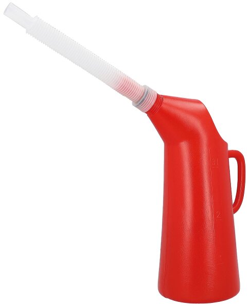 Messbecher aus Polyethylen 3000 ml mit flexiblem Auslauf