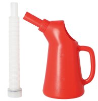 Messbecher aus Polyethylen 3000 ml mit flexiblem Auslauf