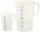 Messbecher mit Skala, 250 ml, aus Polypropylen