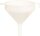 Trichter ohne Sieb, Ø 50 mm, aus Polyethylen