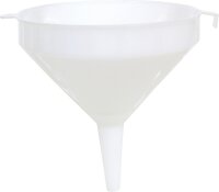 Trichter ohne Sieb, Ø 150 mm, aus Polyethylen