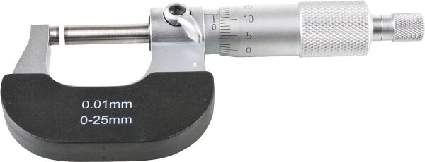 Bügelmessschraube Messbereich: 0-25mm