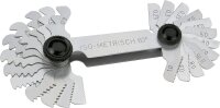 Gewindeschablone 0,25-6mm für metrisches Gewinde...