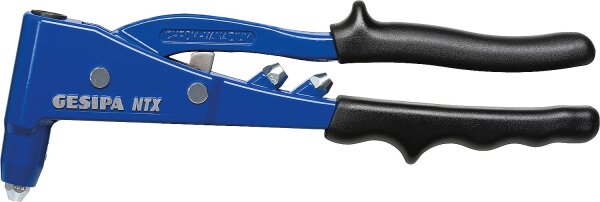 Blindnietzange Gesipa NTX m.Stahlschenkel u. Übersetzung ohne Öffnungsfeder