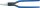 Flachzange Stahl geschmiedet, nicht verwindbar, L=250mm