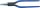 Flachzange Stahl geschmiedet, nicht verwindbar, L=250mm