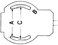 Bohrmaschinen-Handschraubstock MT/5, Backenbreite 150 mm stabile Ausf.