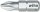Phillips-Bit wiha 7011Z Standard mit 1/4"-Antrieb, kurz, PH2 x 25 mm
